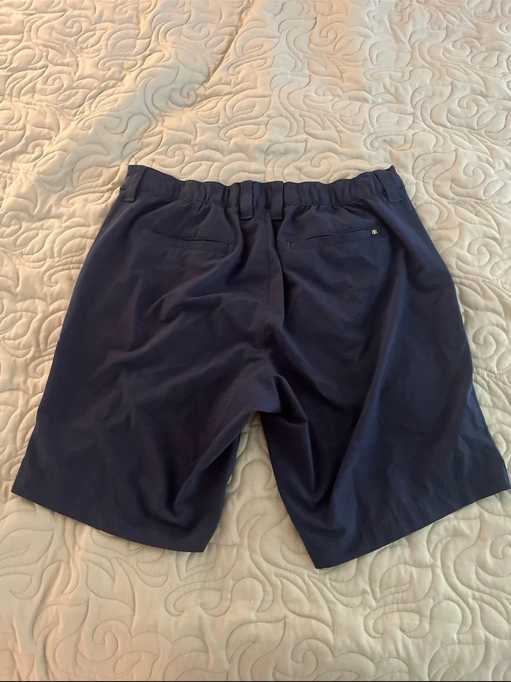 Banana Republic Navy Flat-Front Men's Shorts